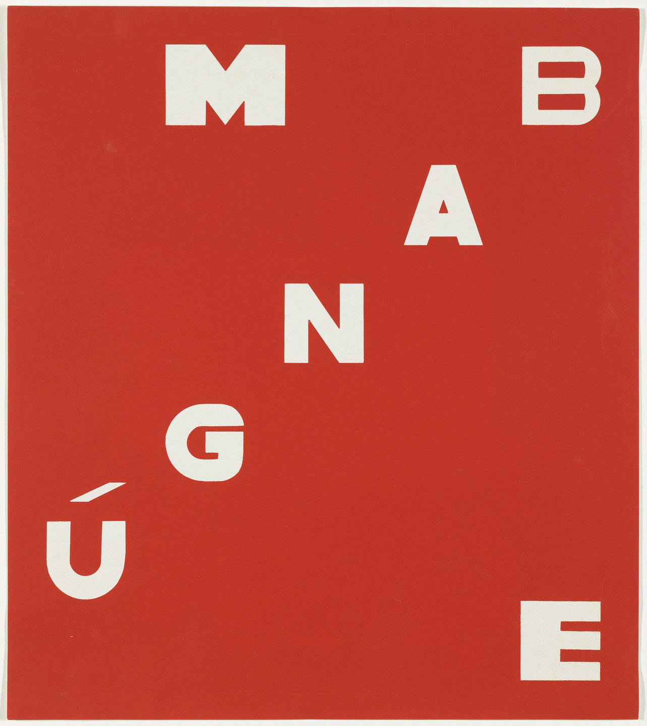 Hélio Oiticica. Mangue Bangú – excerpt from “Homage to Father” (Mangue Bangú – excerto de “Homage to father”). 1972