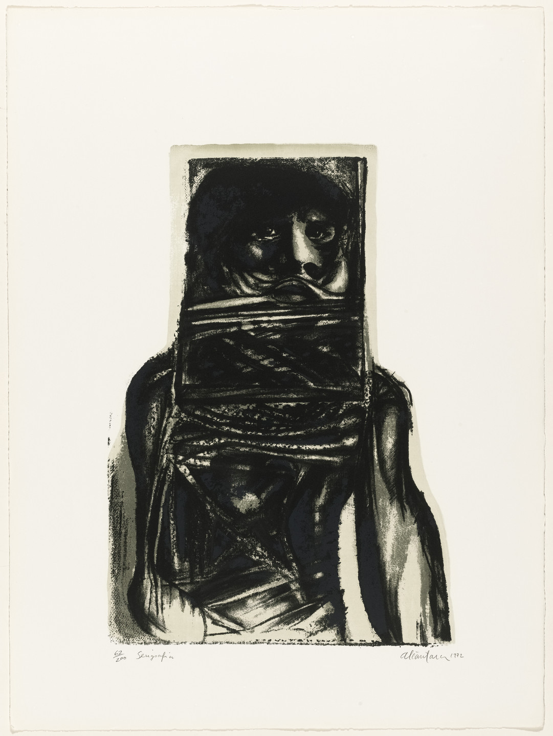 Pedro Alcantara. Torment (Tormento) from 21 Printmakers from Colombia, Mexico and Venezuela (21 Estampadores de Colombia, Mexico y Venezuela). 1972