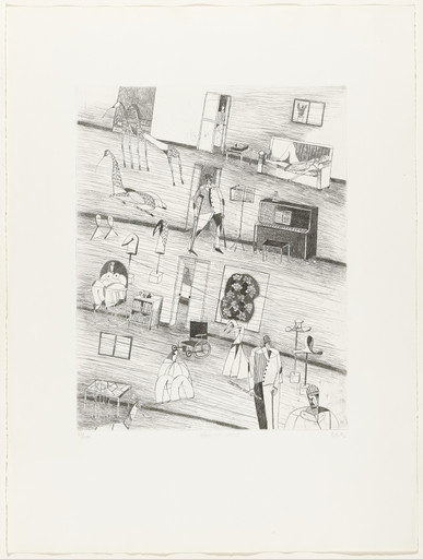Harriet 2013 from 21 Printmakers from Colombia, Mexico and Venezuela (21 Estampadores de Colombia, Mexico y Venezuela)