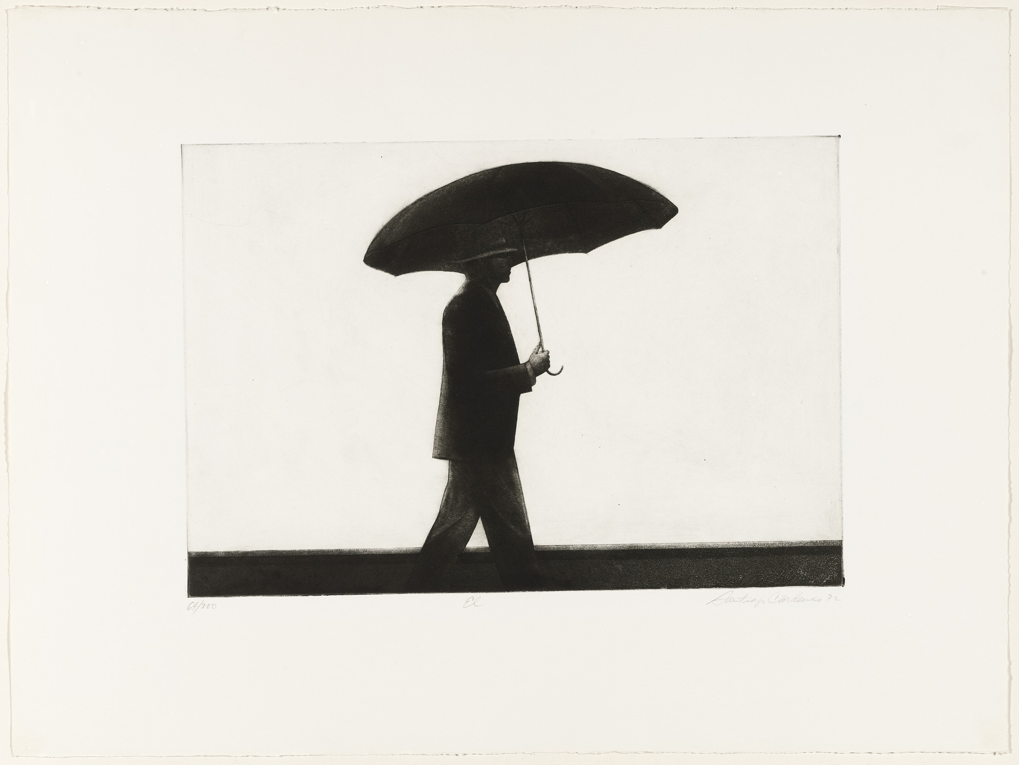 Santiago Cárdenas. Him (El) from 21 Printmakers from Colombia, Mexico and Venezuela (21 Estampadores de Colombia, Mexico y Venzuela)