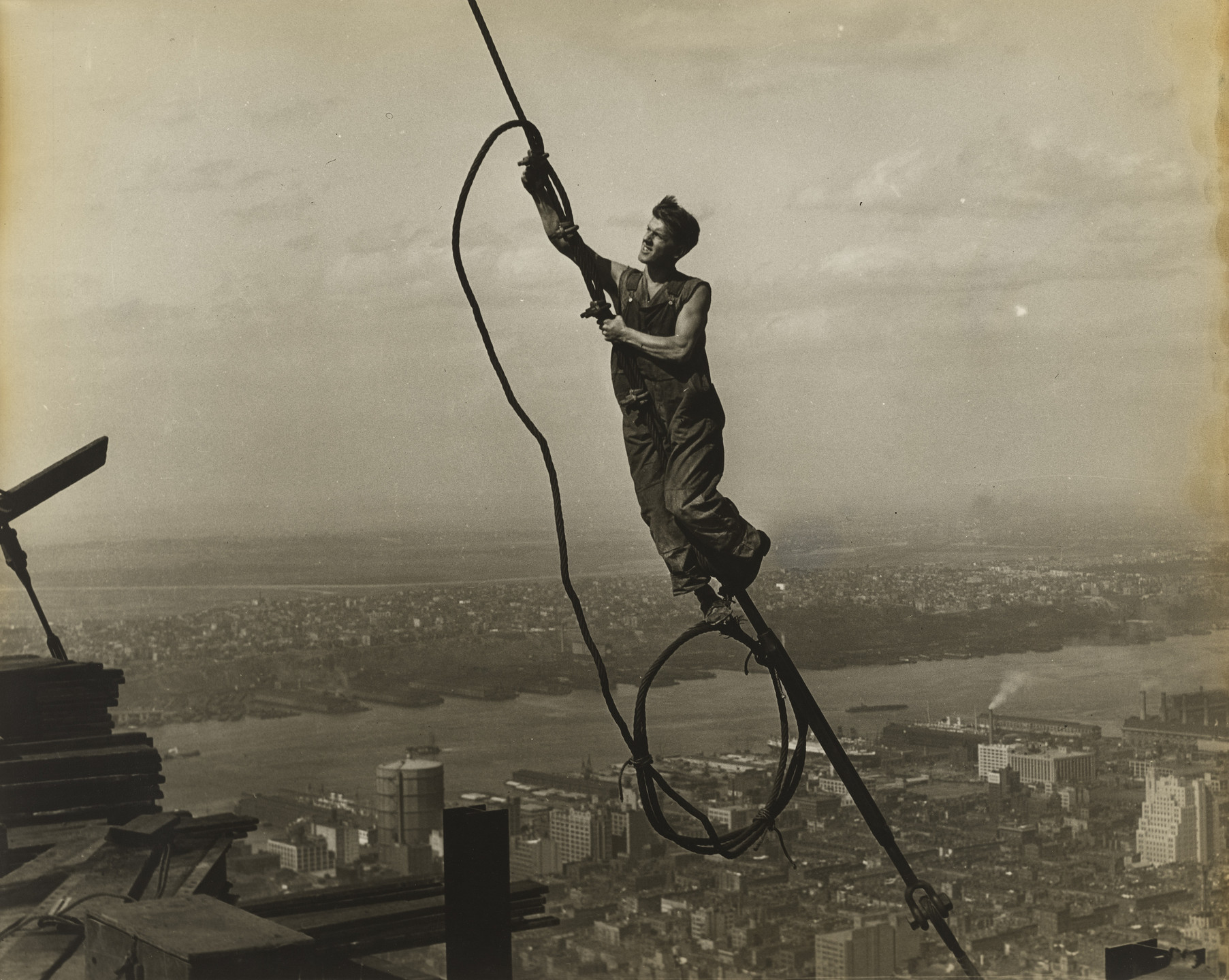 Lewis Wickes Hine. Workers on the Empire State Building. c. 1930
