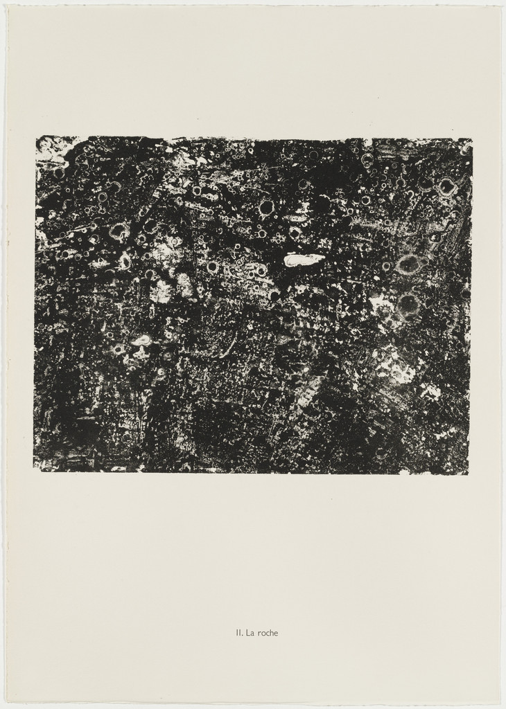 Rock (La Roche) from the portfolio Continuation of Inventory (Suite d'inventaire) from Phenomena (Les Phénomènes)