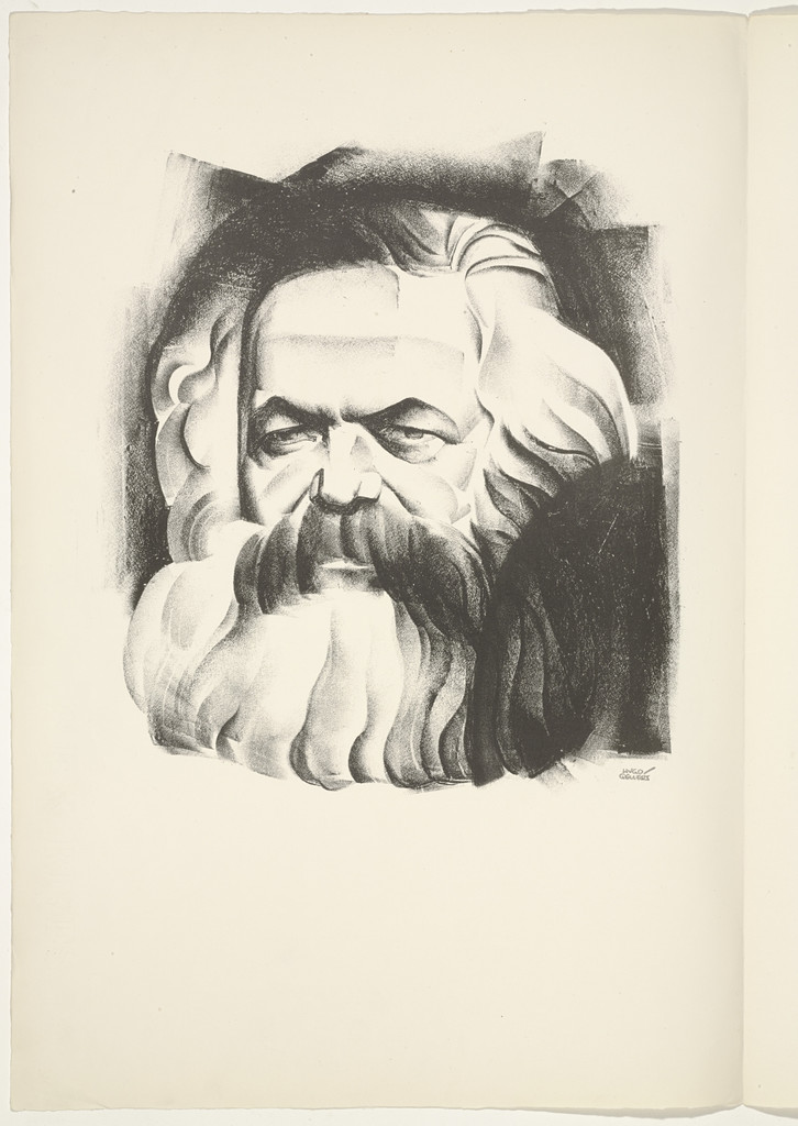 Frontispiece (folio 3) from 'Capital' in Pictures