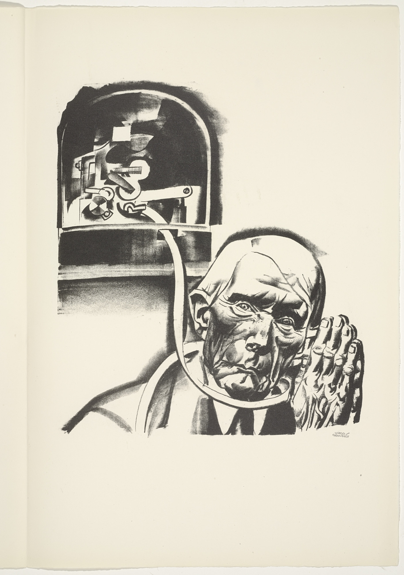 Hugo Gellert. Plate (folio 38) from 'Capital' in Pictures