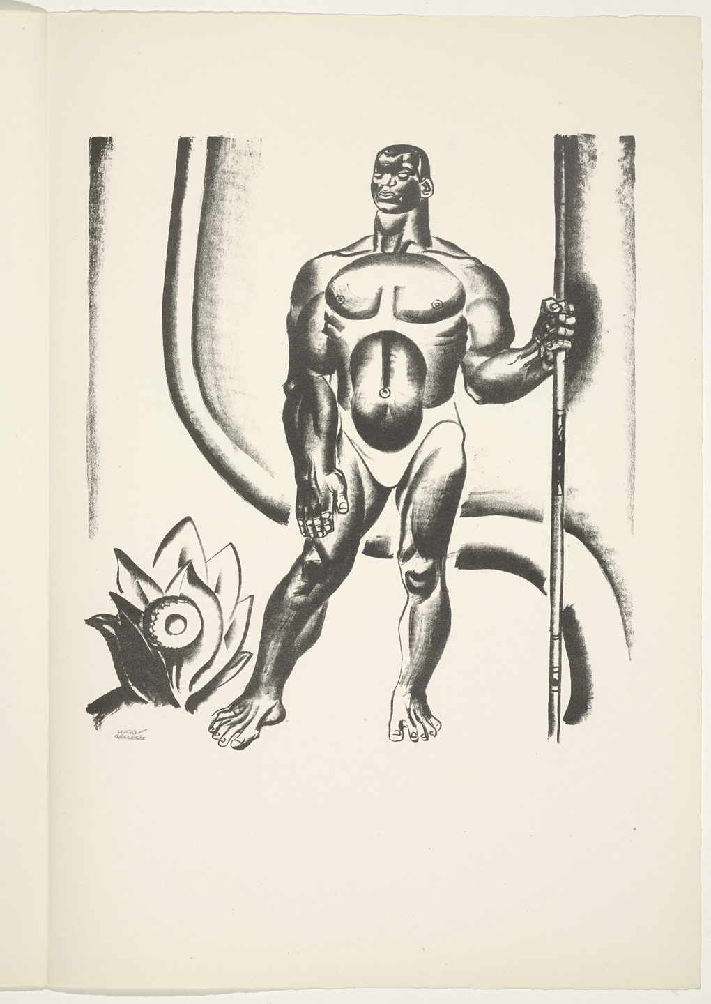 Hugo Gellert. Plate (folio 42) from &#39;Capital&#39; in Pictures. 1933