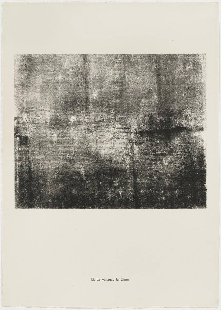 The Phantom Vessel (Le vaisseau fantôme) from the portfolio Emptiness and Shadow (Le Vide et l'ombre) from Phenomena (Les Phénomènes)