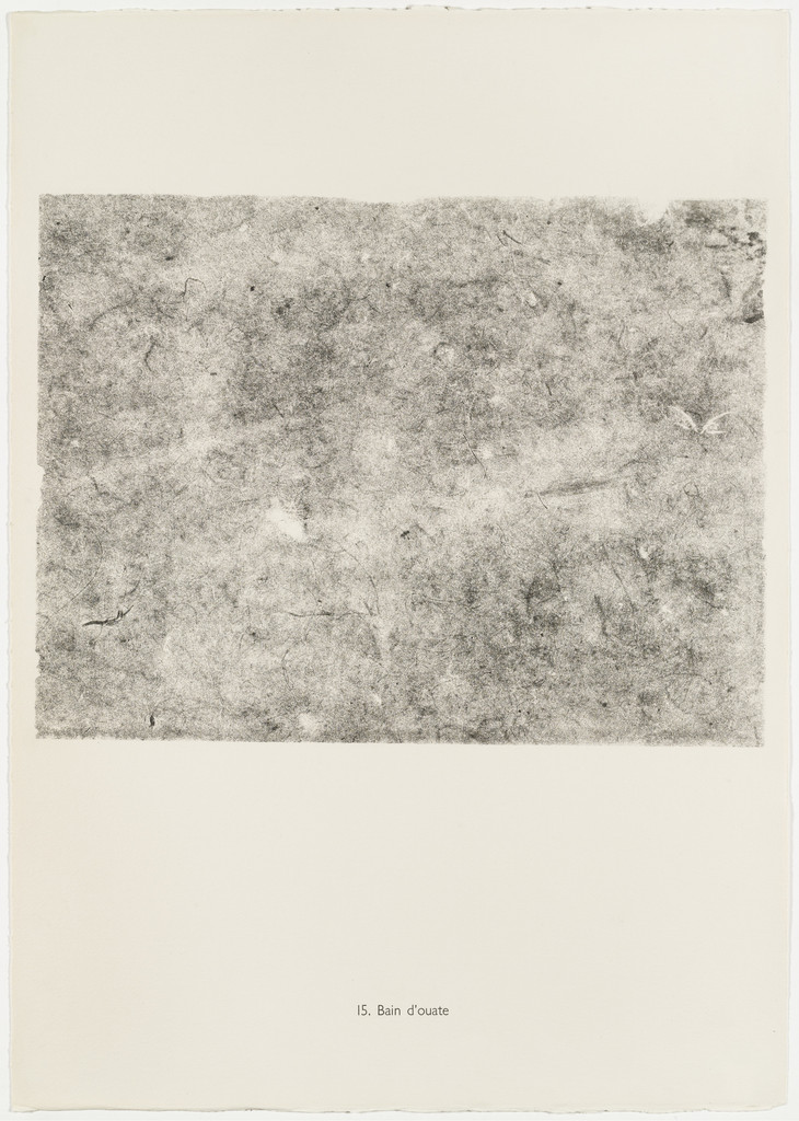 Cotton Wool Bath (Bain d'ouate) from the portfolio Emptiness and Shadow (Le Vide et l'ombre) from Phenomena (Les Phénomènes)