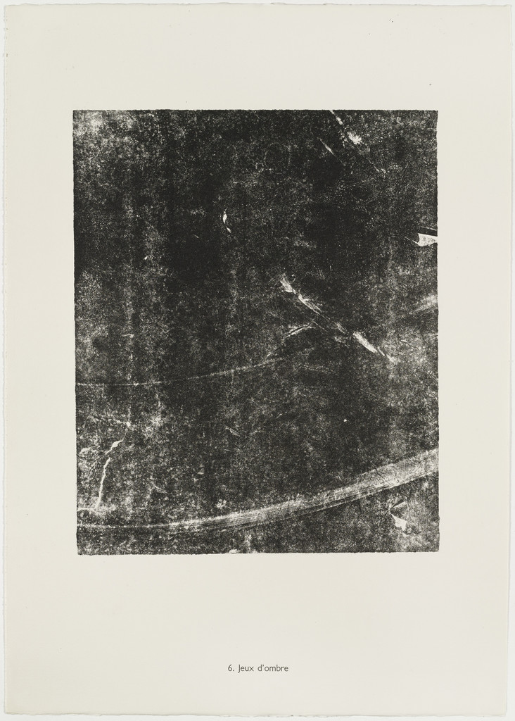 Shadow-Play (Jeux d'ombre) from the portfolio Emptiness and Shadow (Le Vide et l'ombre) from Phenomena (Les Phénomènes)