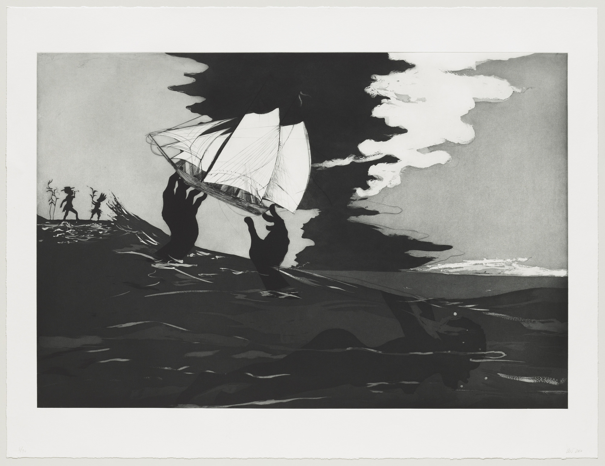 Kara Walker. no world from An Unpeopled Land in Uncharted Waters