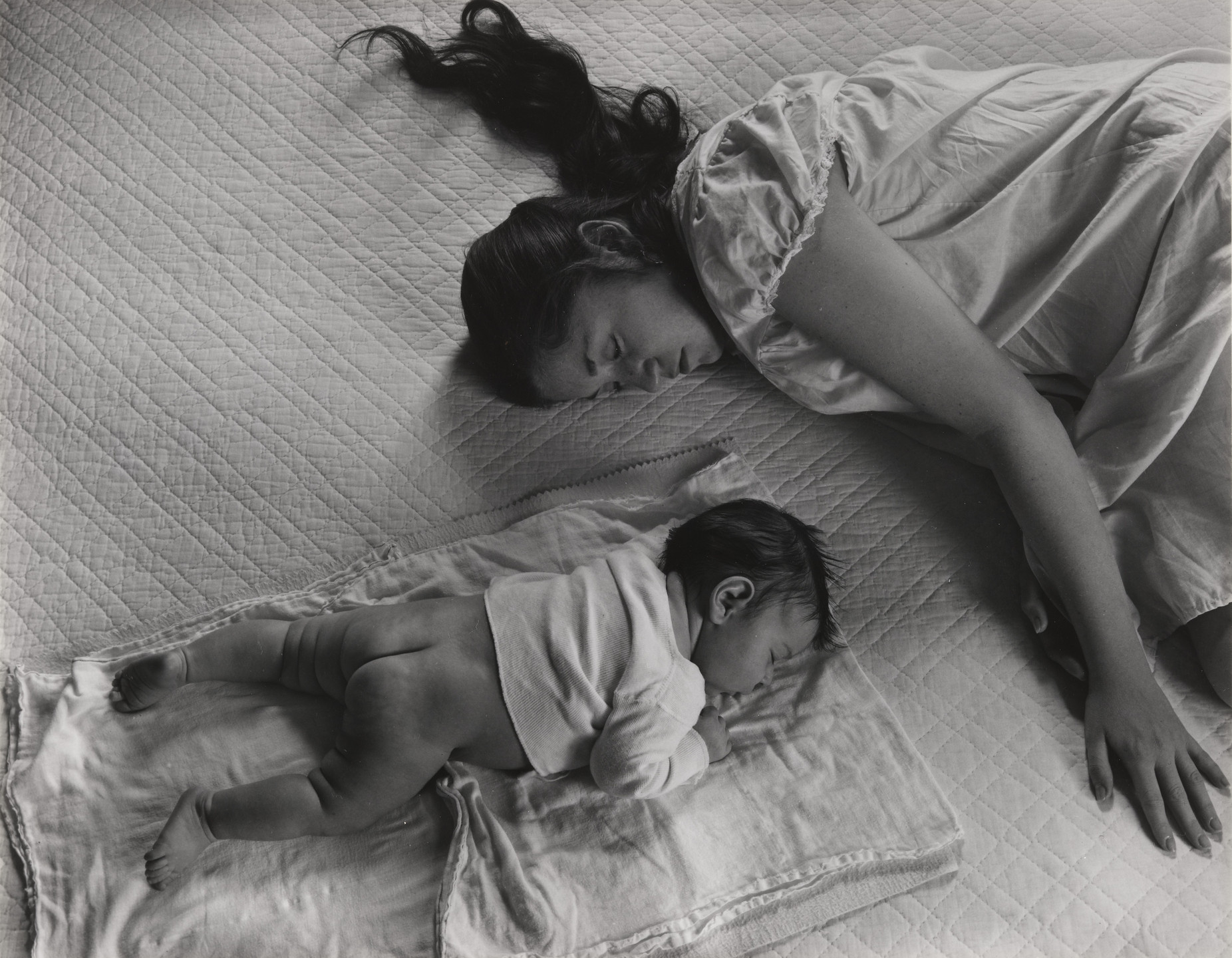 Murray Riss. Wife and Child. 1968