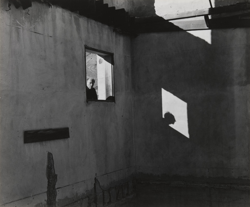 Edward Weston at Rhyolite, Nevada