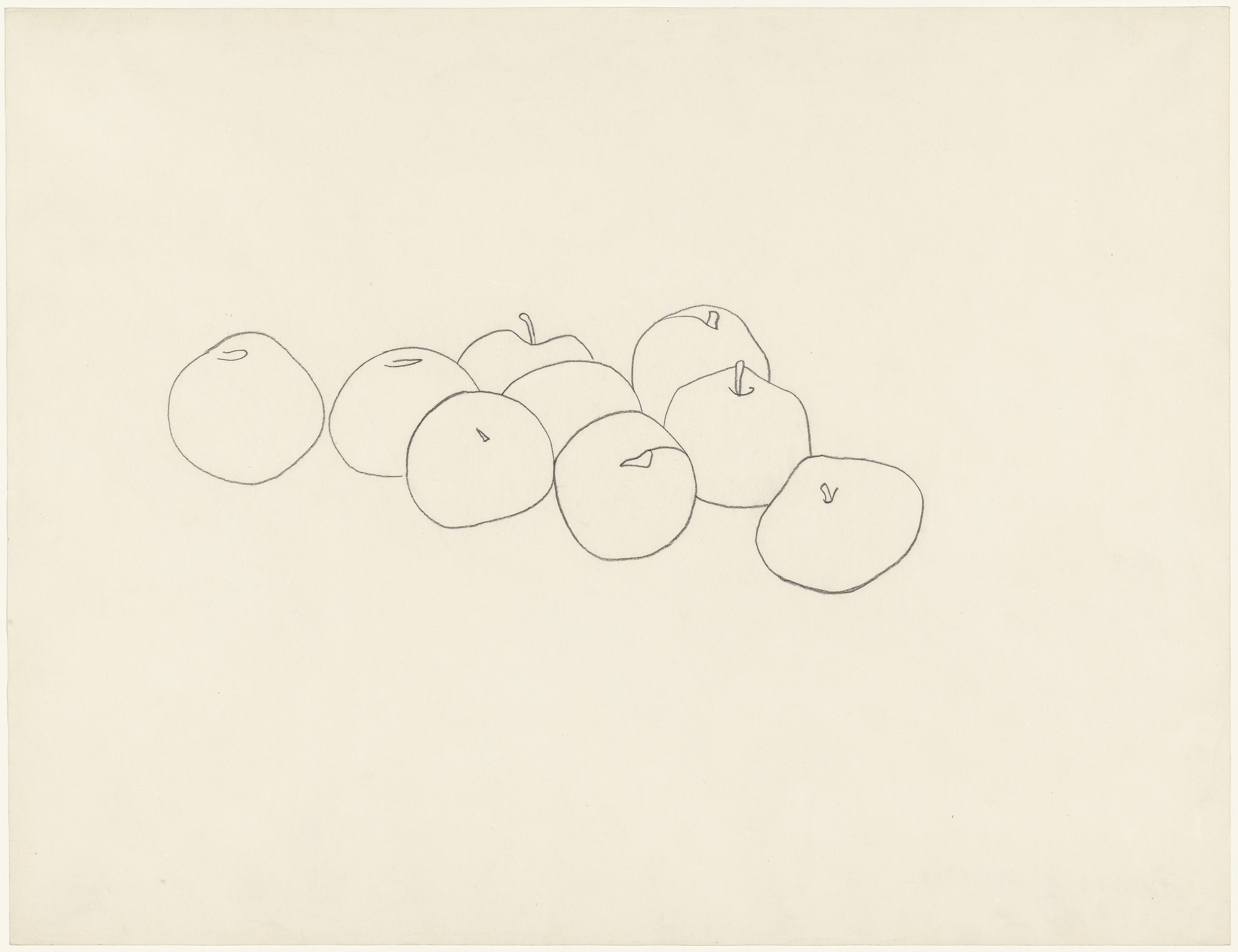 Ellsworth Kelly. Apples. 1949 | MoMA
