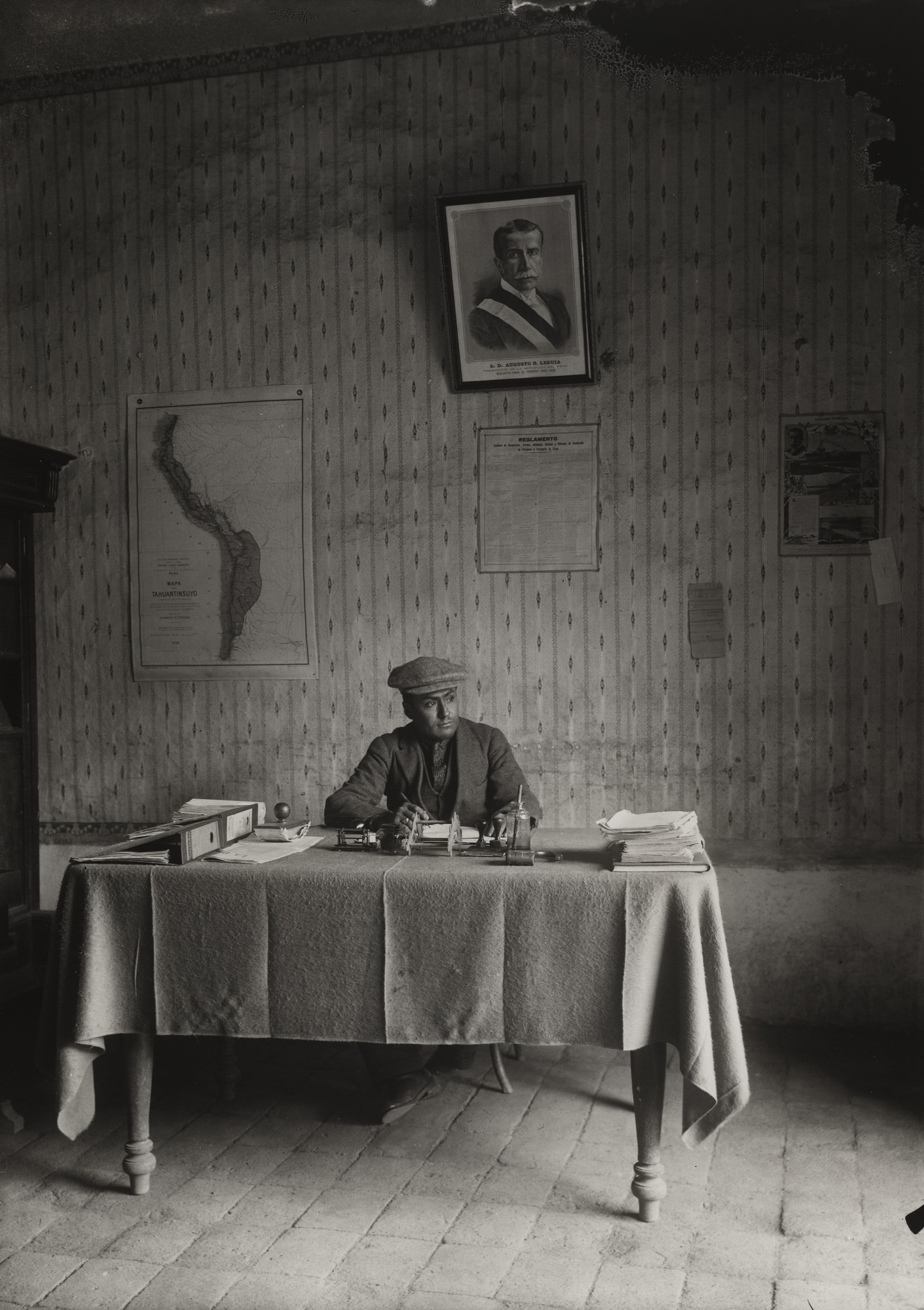 Sebastian Rodriguez. Clerk in the Morococha Municipality, Peru