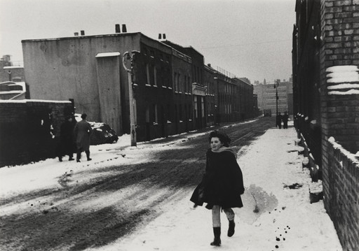 Snow in Bethnal Green, London