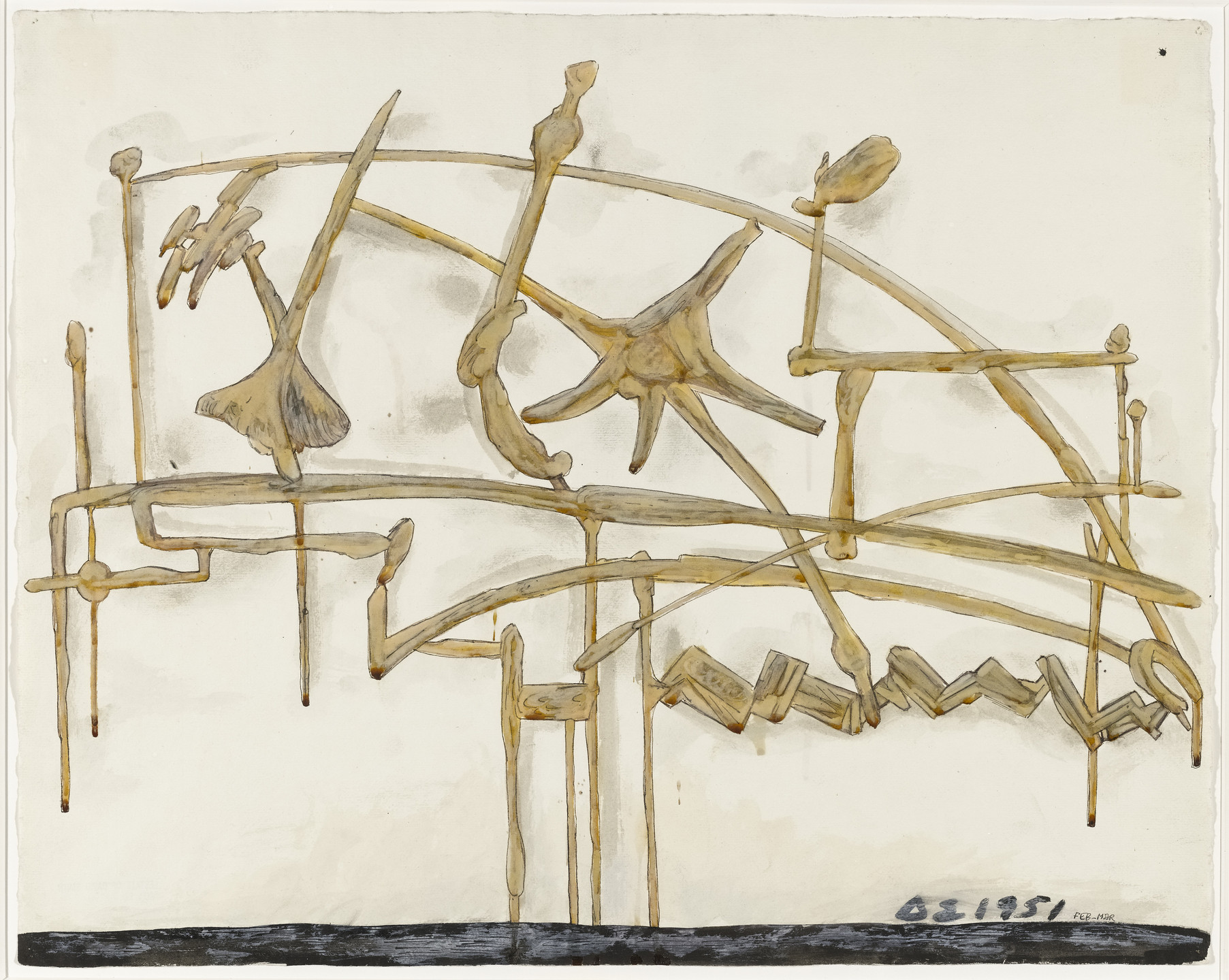David Smith. Untitled (Delta Sigma). 1951
