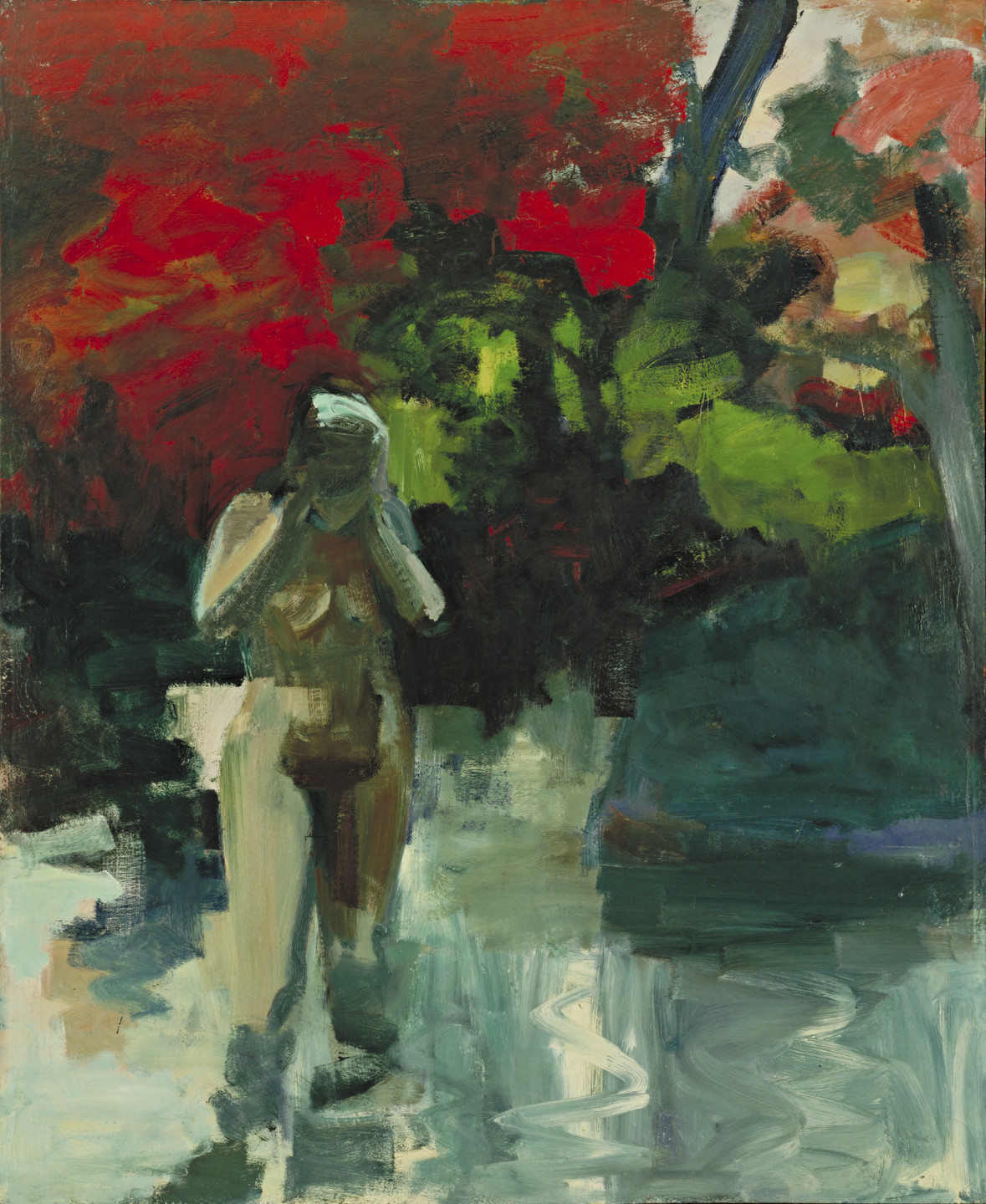 Elmer Bischoff. Girl Wading. 1959