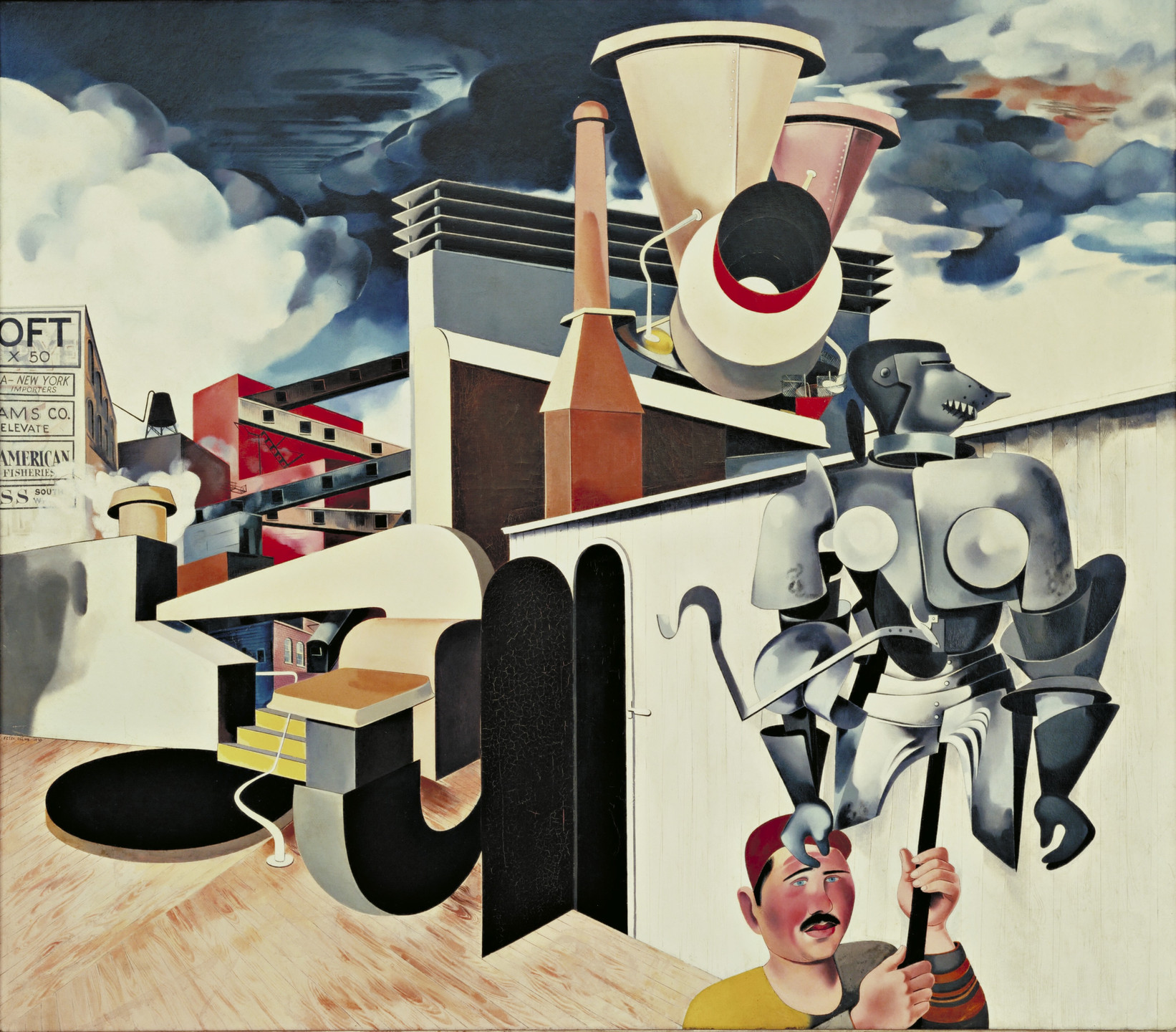 Peter Blume. Parade. 1930