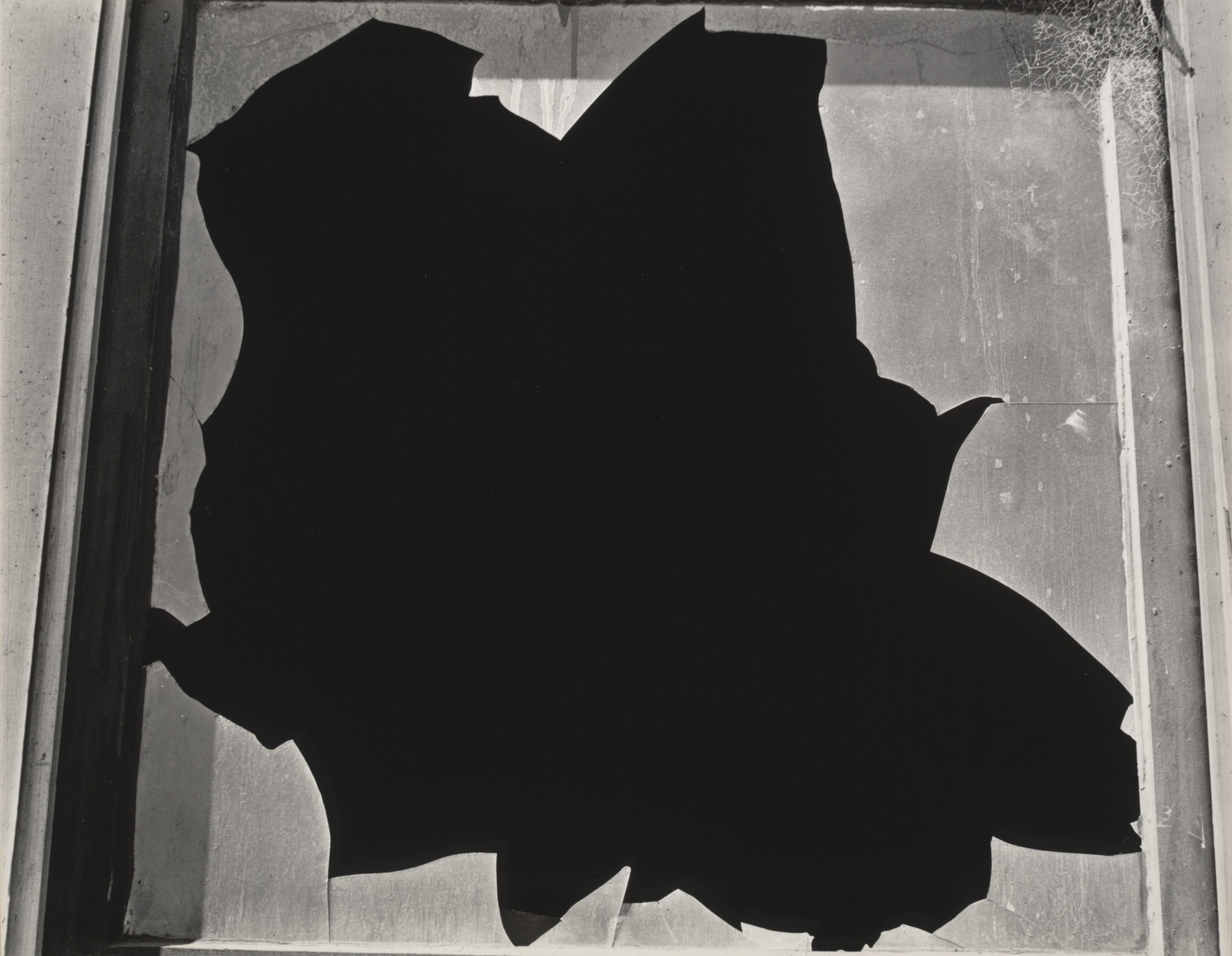 Brett Weston. Broken Window