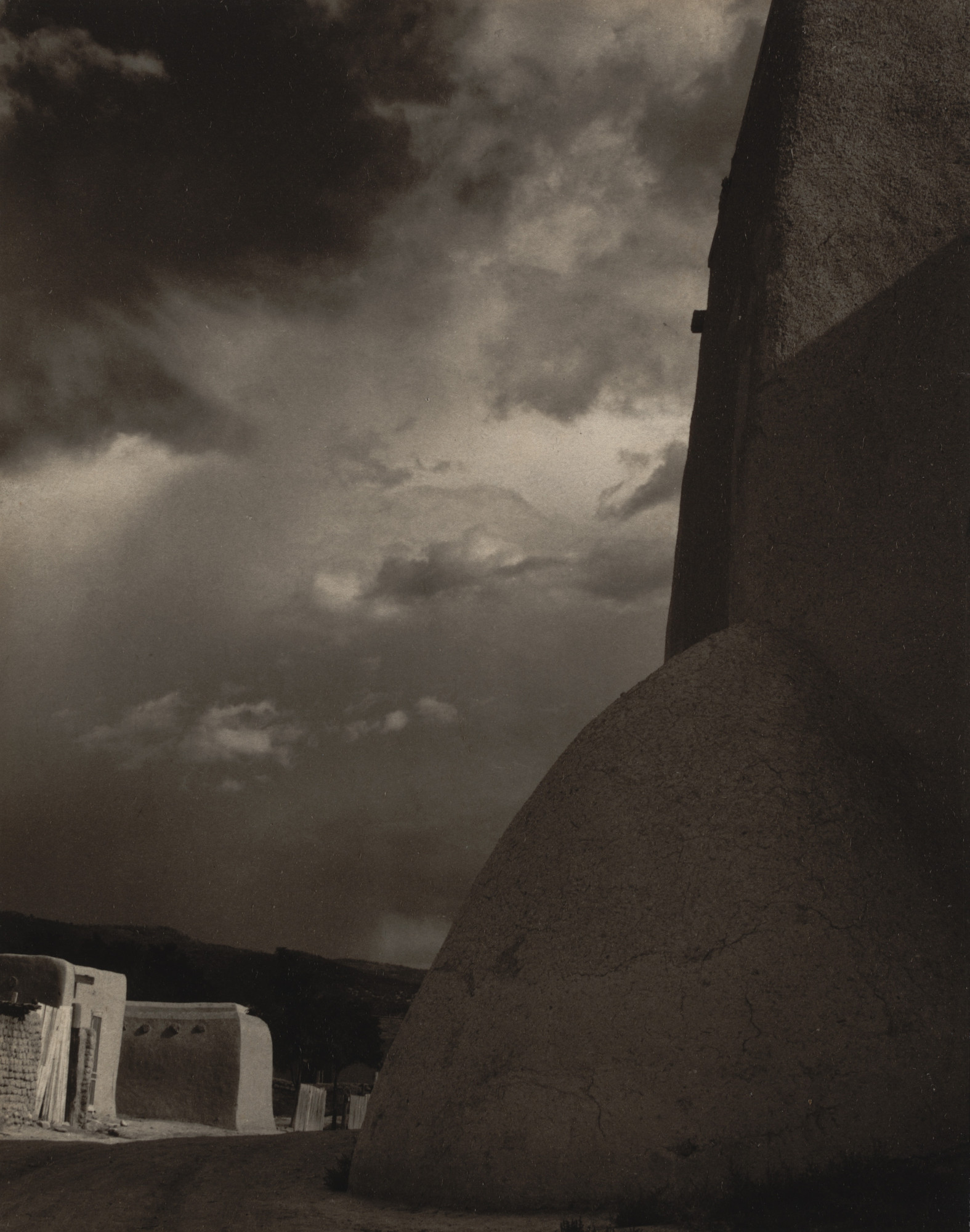 Paul Strand. Church Buttress, Ranchos de Taos, New Mexico