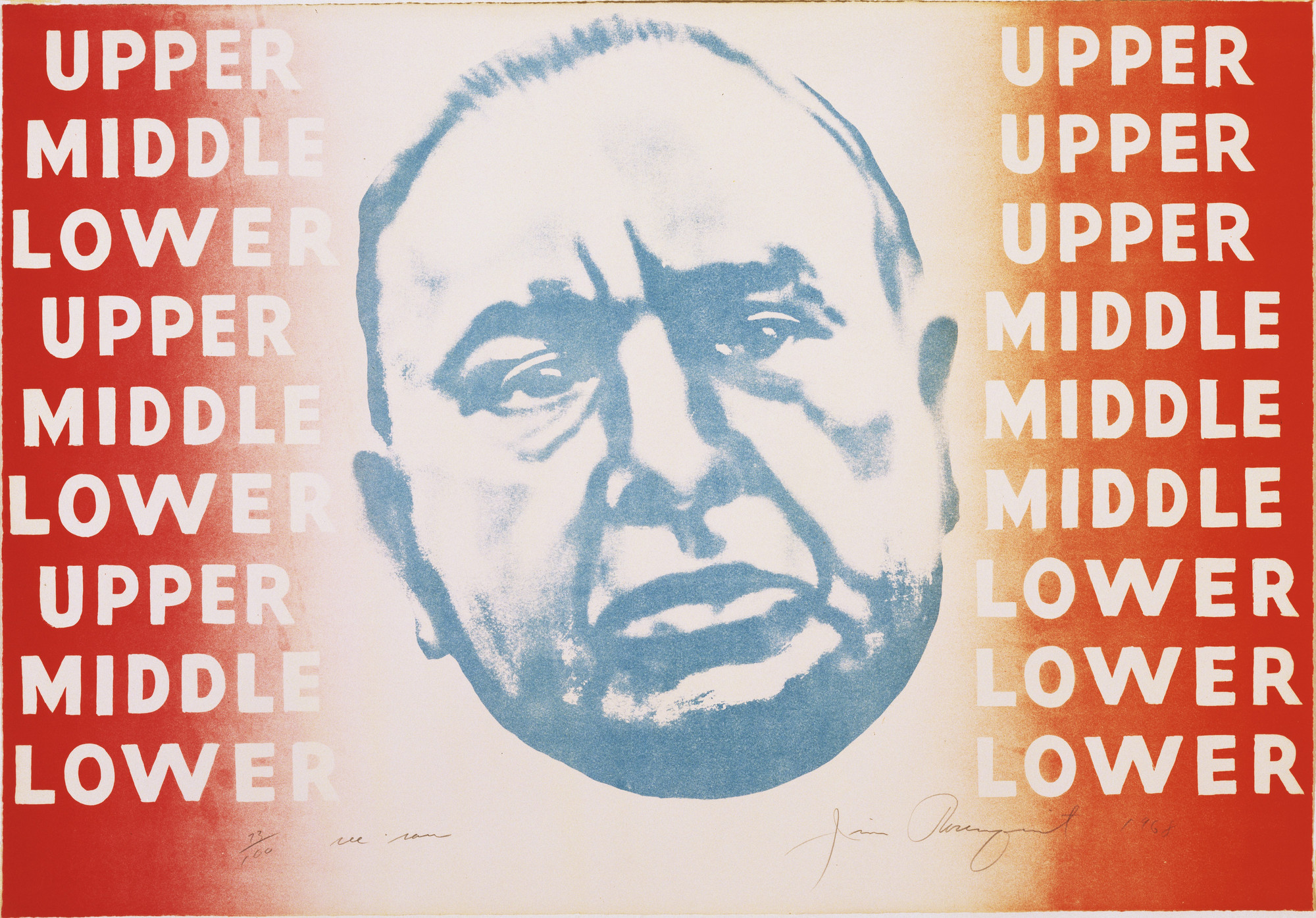 James Rosenquist. See-Saw, Class Systems. 1968