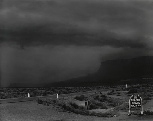 Edward Weston. Quaker State Oil, Arizona. 1941