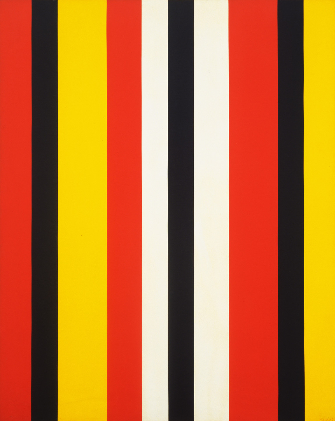 Guido Molinari. Yellow Asymmetry. 1959