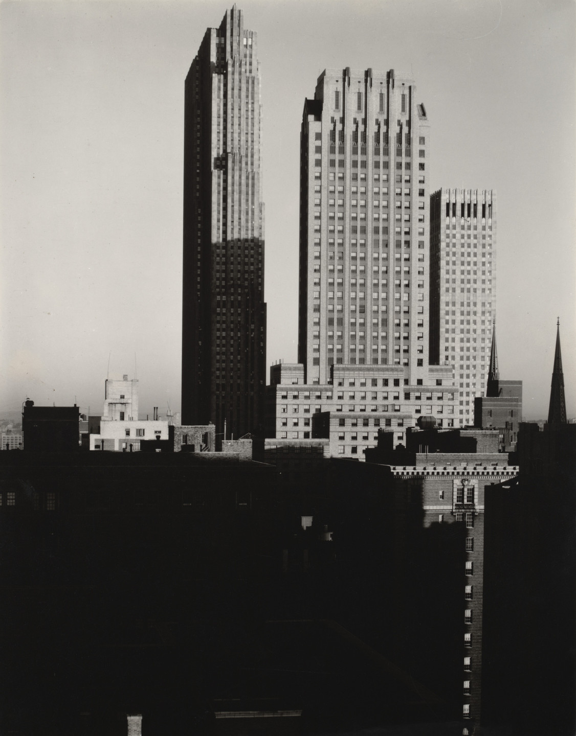 Alfred Stieglitz. From the Shelton, West. 1935