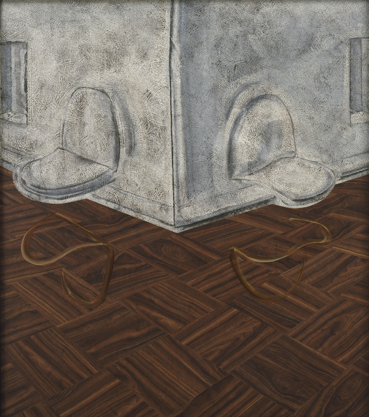 Richard Artschwager. Double Sitting. 1988