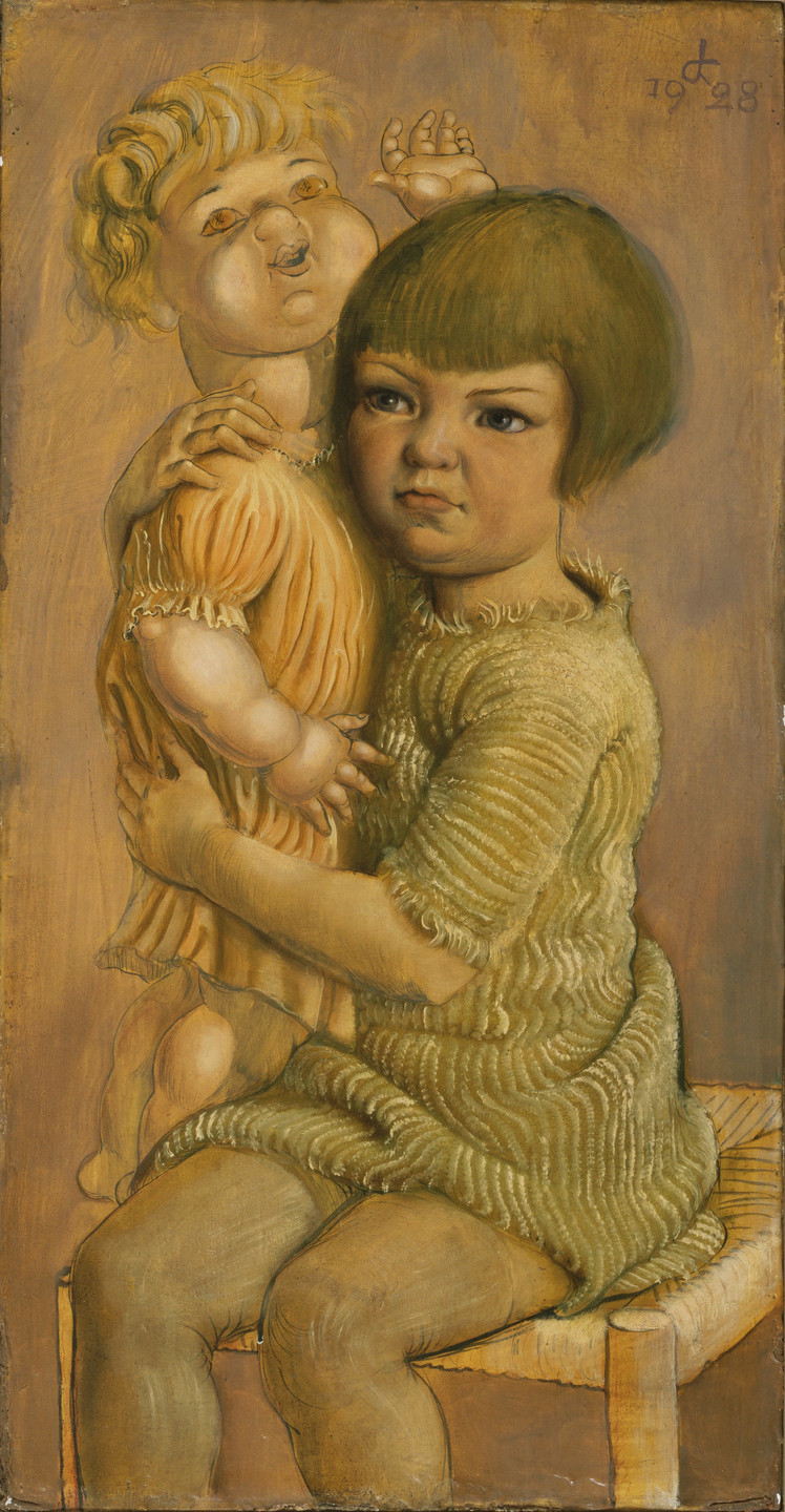 Otto Dix. Child with Doll. 1928