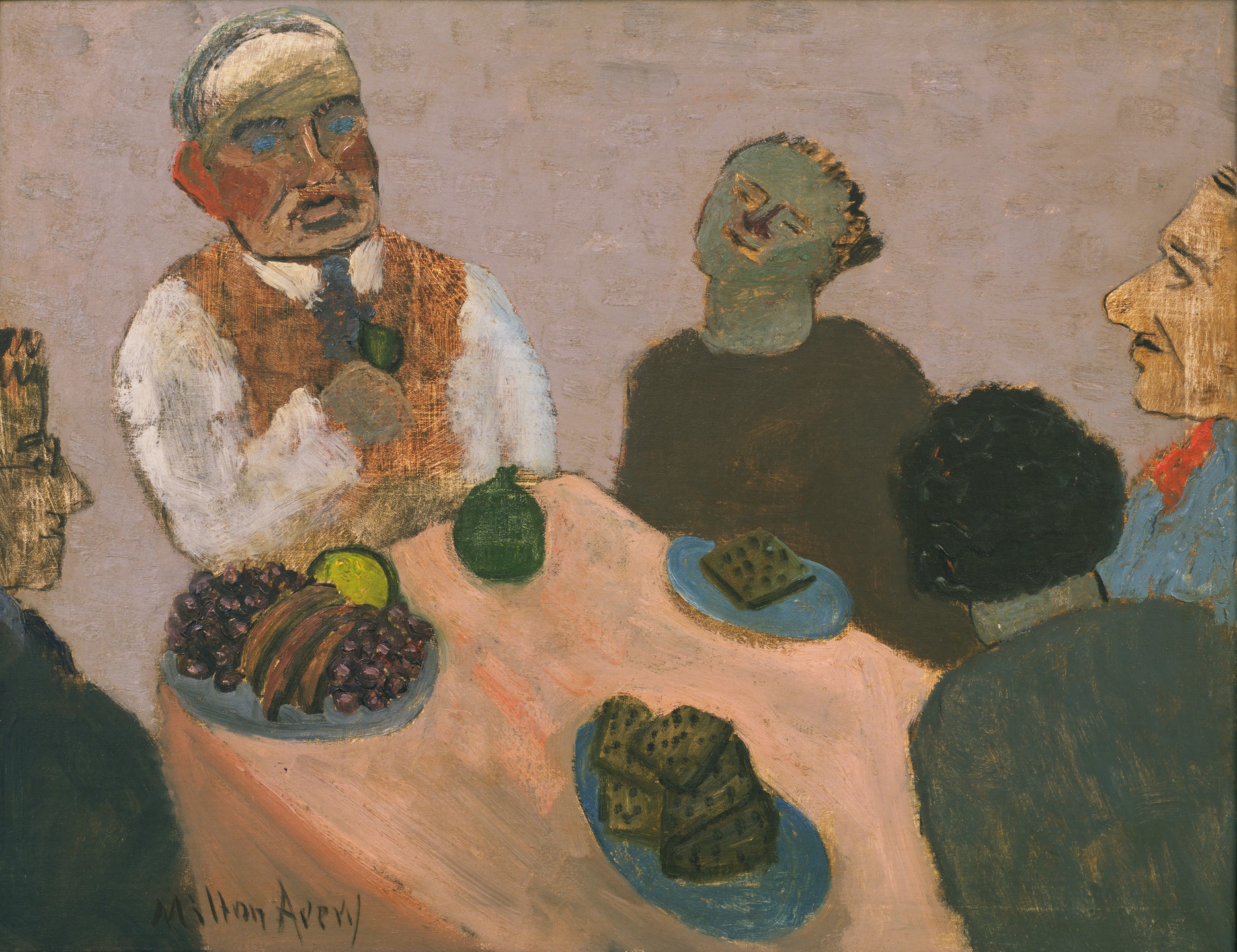 Milton Avery. The Dessert. 1939