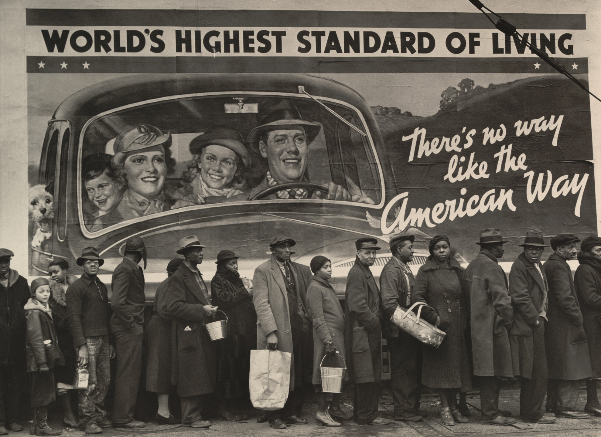 Margaret Bourke-White. At the Time of the Louisville Flood. 1937