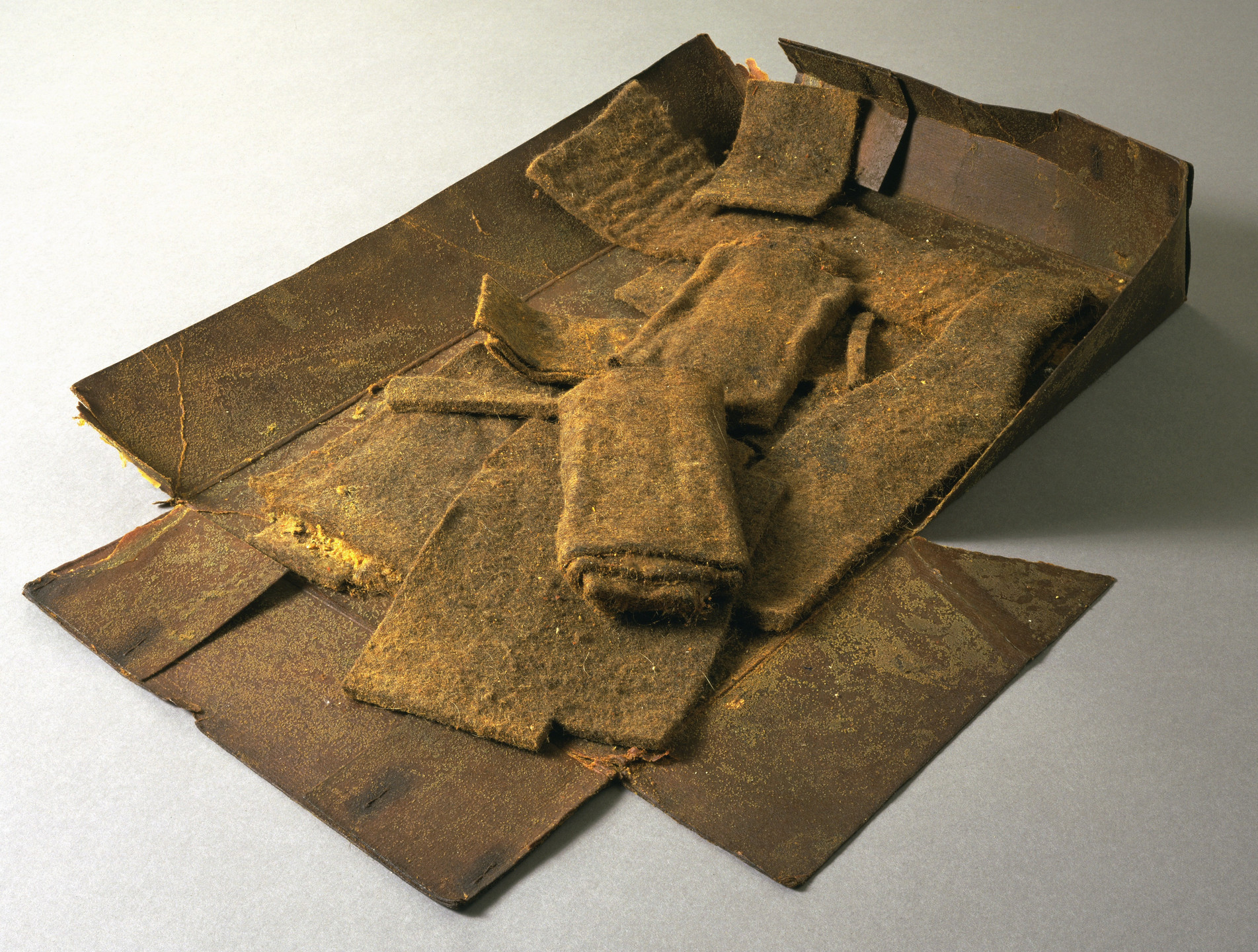 Joseph Beuys. Fat Felt Sculpture (Fat Battery). 1963 | MoMA