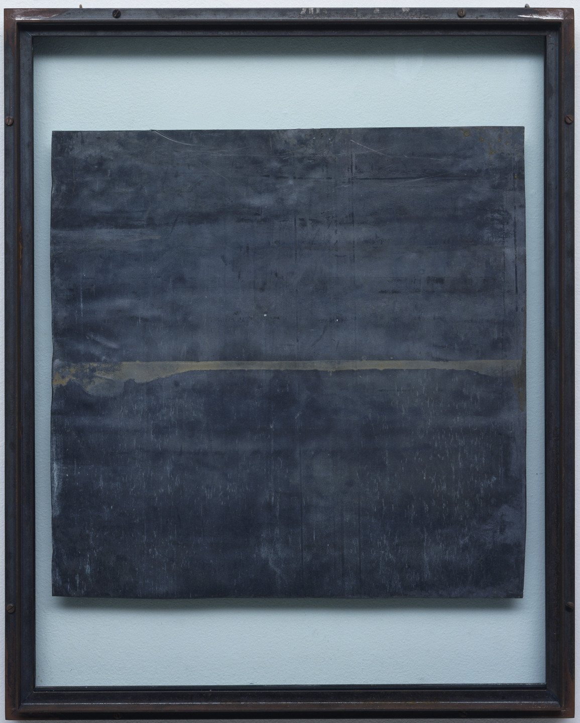 Joseph Beuys. A Rolled Banner - Hare&#39;s Blood. 1983