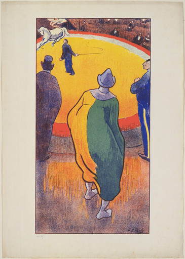 At The Circus (Au cirque) from the portfolio The Original Print (L'Estampe originale), no. I