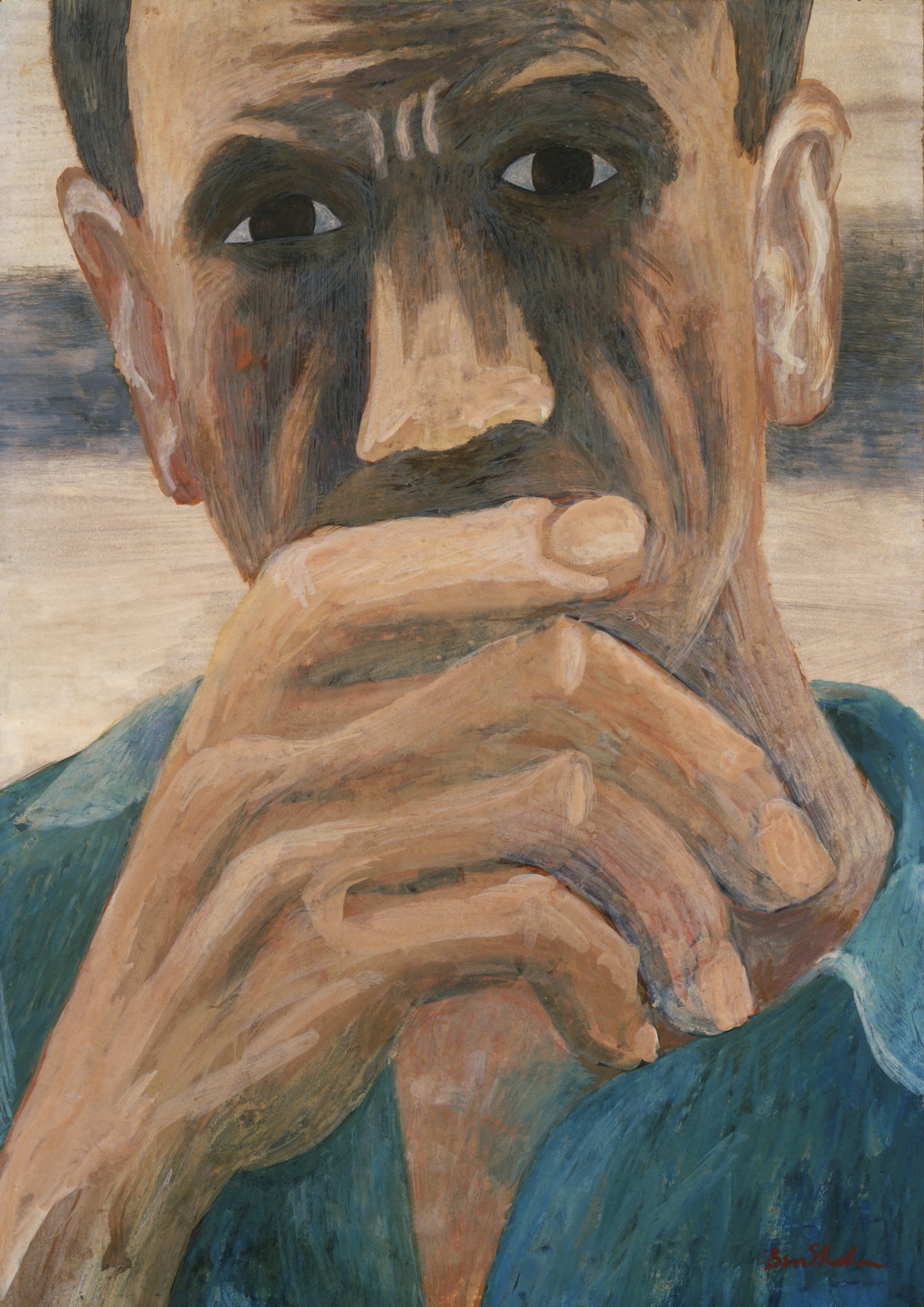 Ben Shahn. Man. 1946