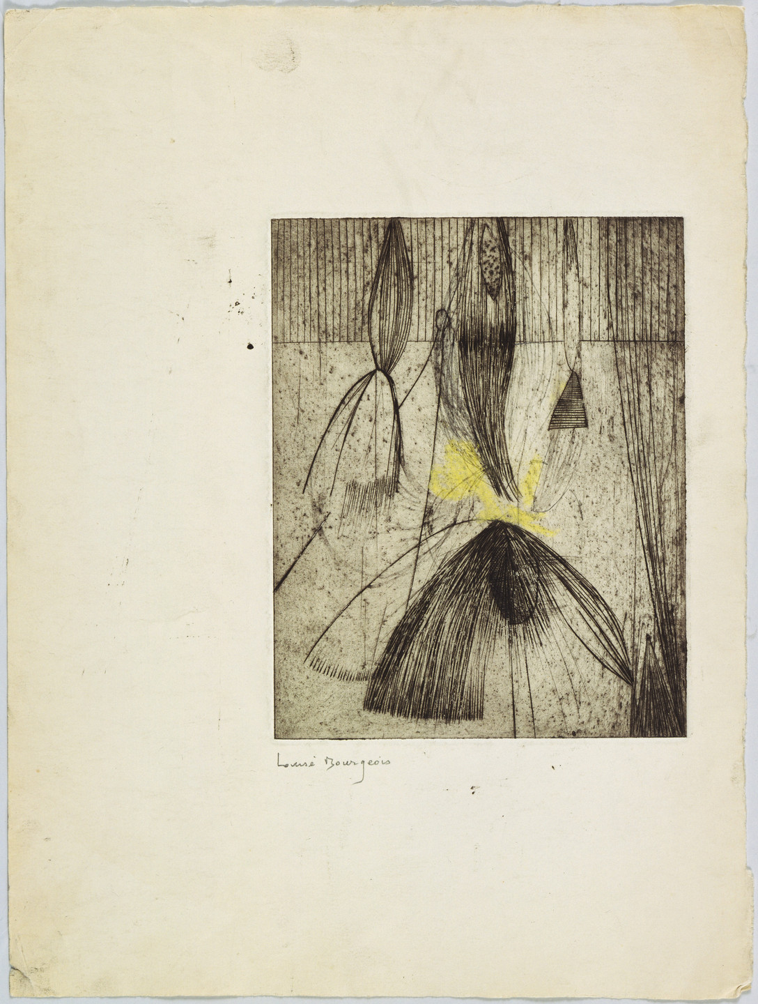 Louise Bourgeois. Les Trois Fées. 1948