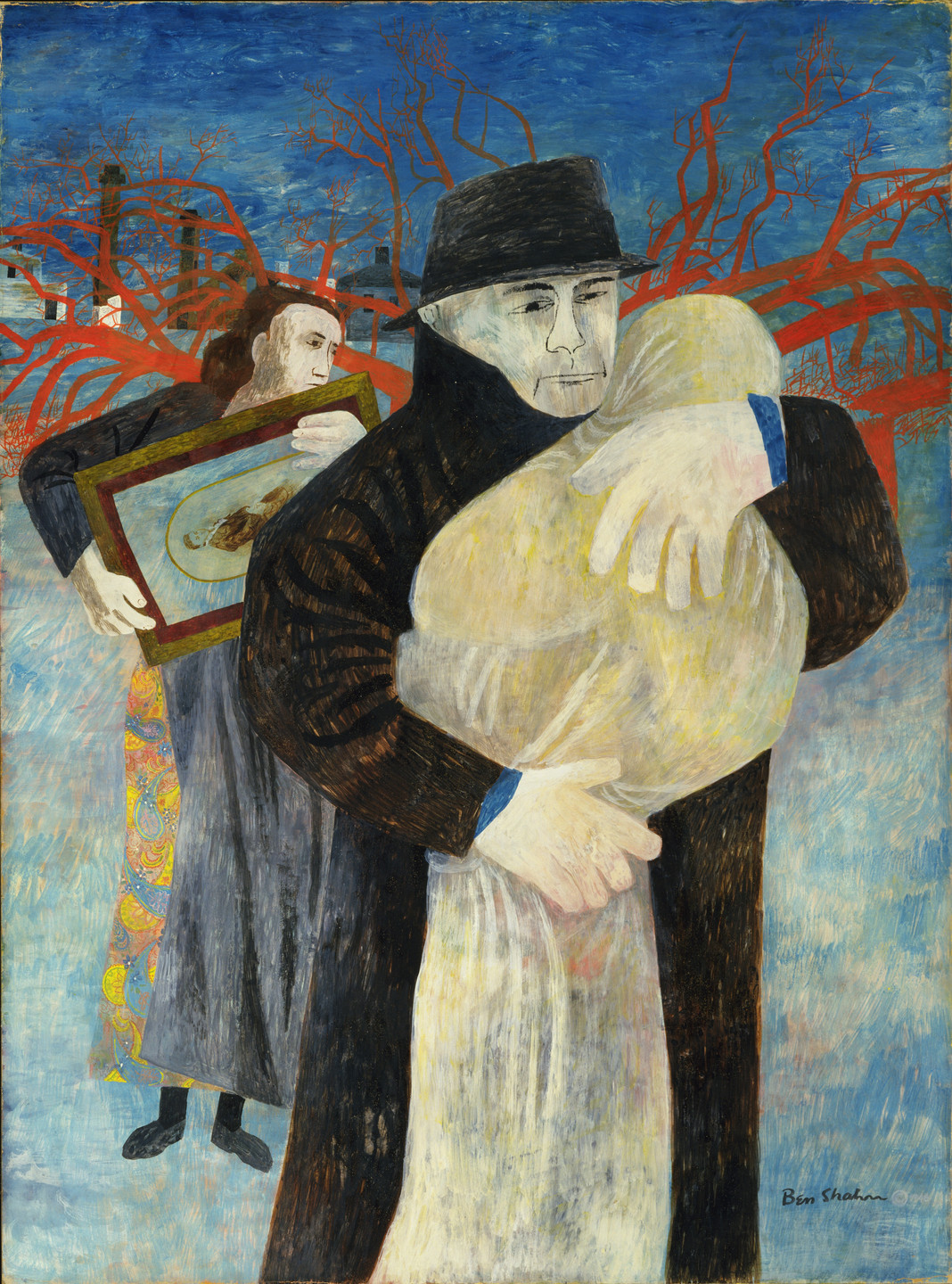 Ben Shahn. Father and Child. 1946