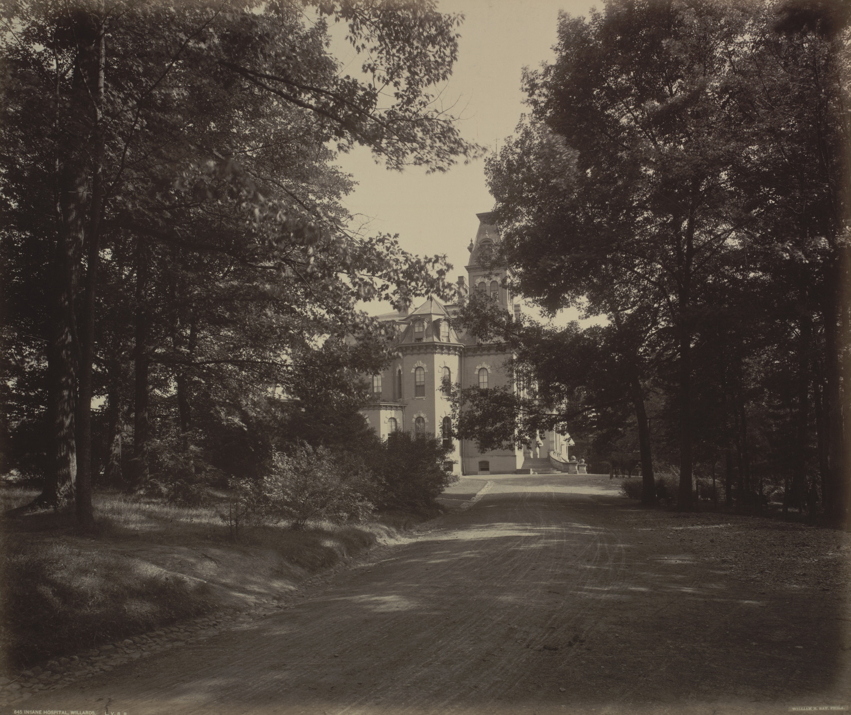 William H. Rau. Insane Hospital, Willard, New York. 1895-1902