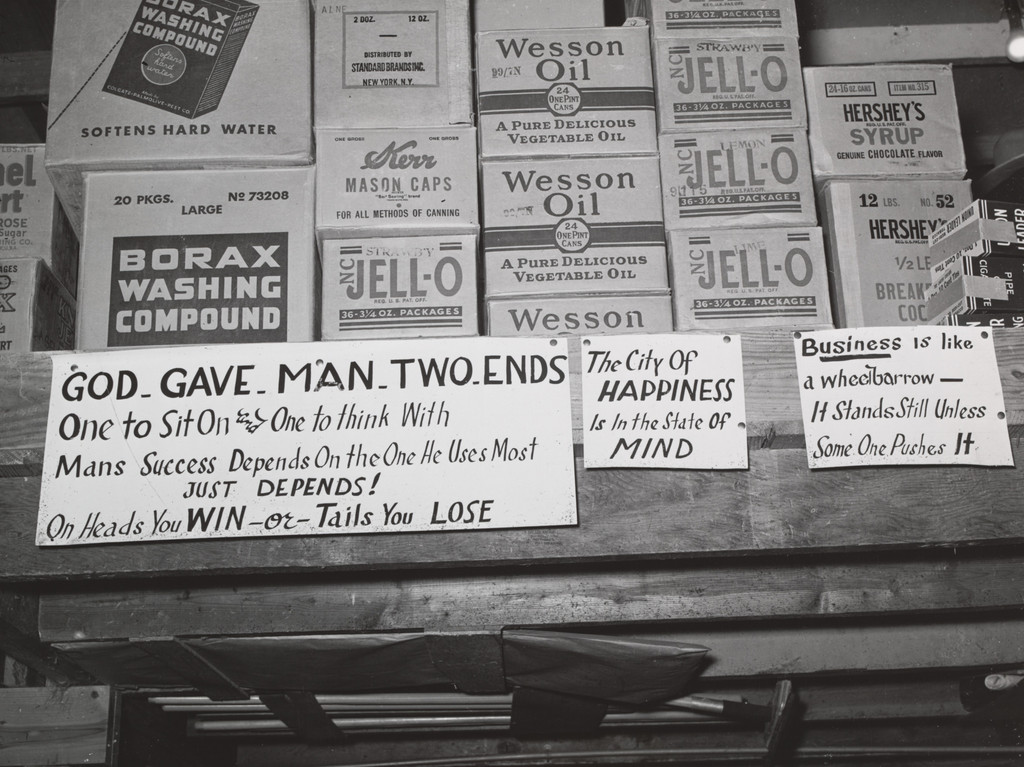 Sign in Wholesale Grocery Store, San Angelo, Texas
