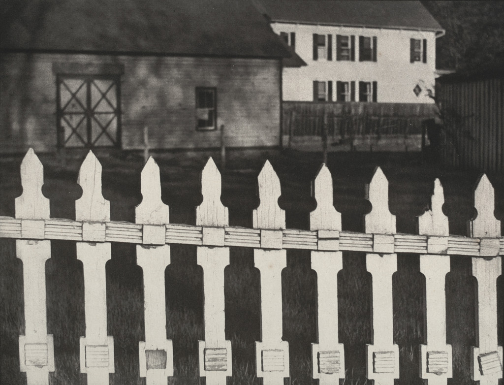 White Fence, Paul Strand, 1916