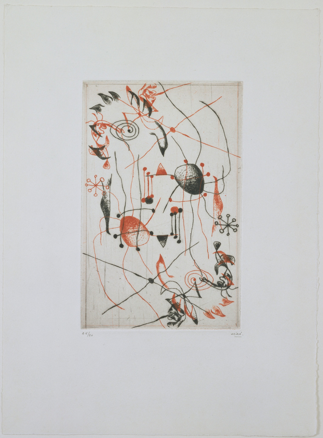 Joan Miro Untitled From Black And Red Series Serie Noire Et Rouge 1938 Moma Joan Miro Untitled From Black And Red Series Serie Noire Et Rouge 1938 Moma