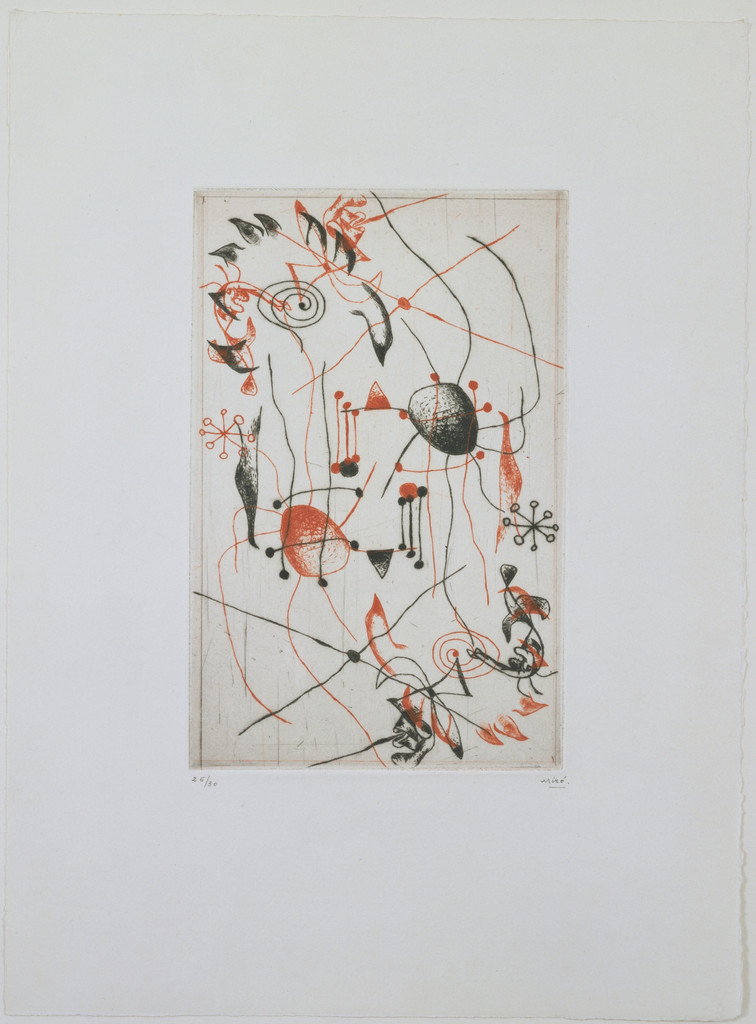 Untitled from Black and Red Series (Série noire et rouge)