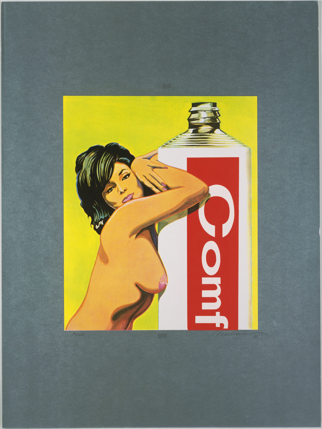Mel Ramos. Miss Comfort Creme from 11 Pop Artists, Volume III. 1965, published 1966