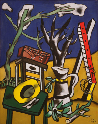 Fernand Léger. Landscape with Yellow Hat. 1952 | MoMA