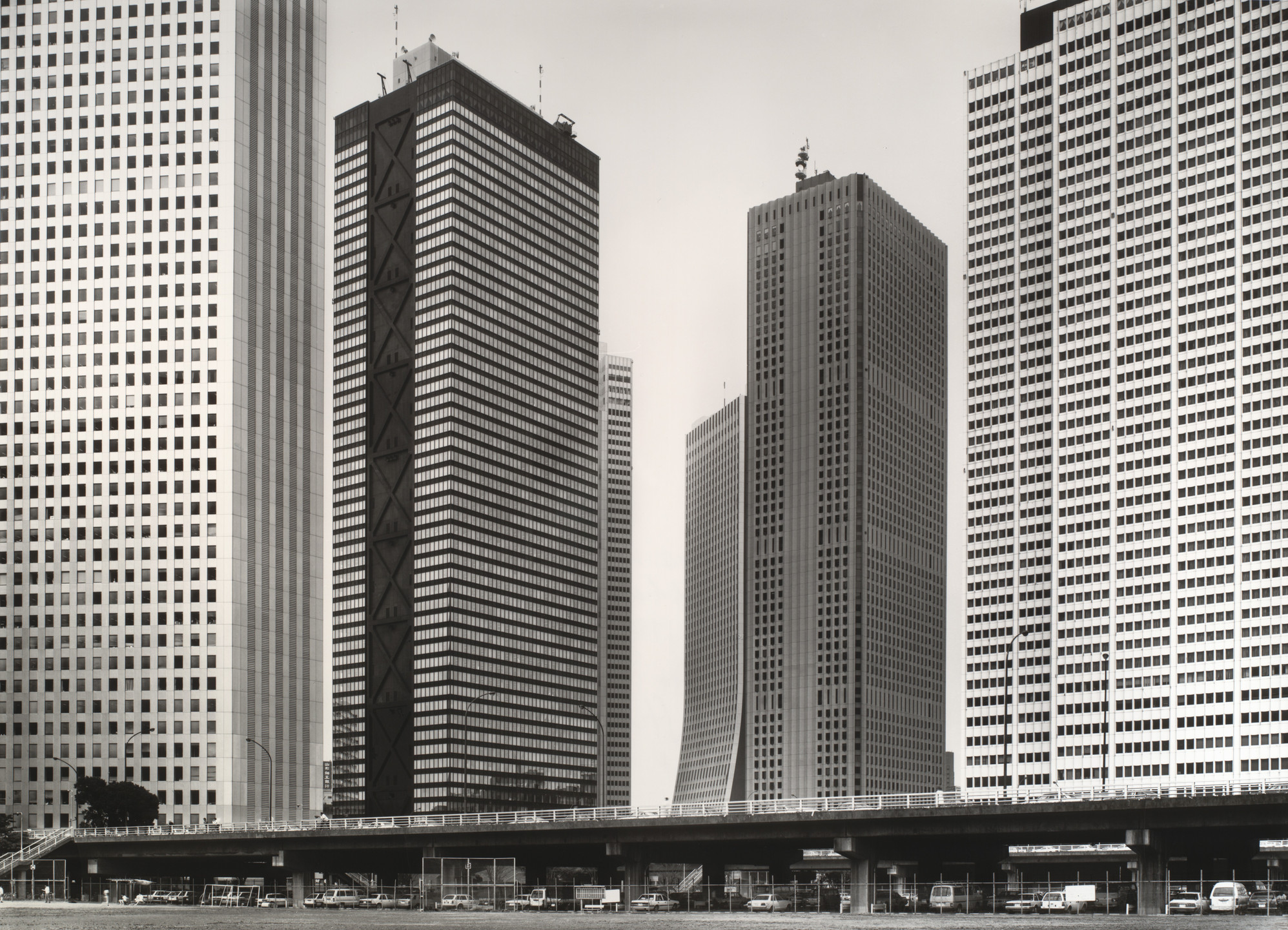 Thomas Struth. Shinjuku (Skyscrapers), Tokyo. 1986