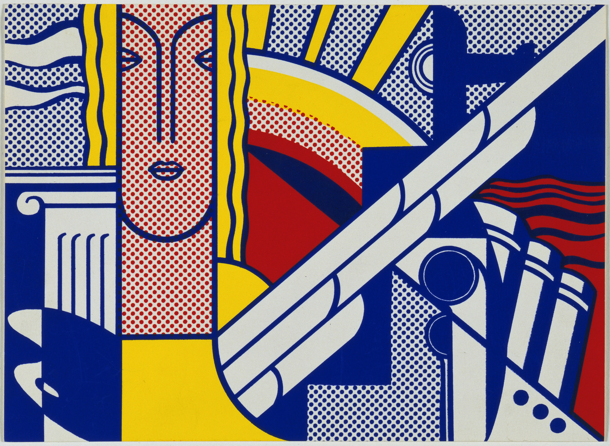 Roy Lichtenstein. Modern Art Poster