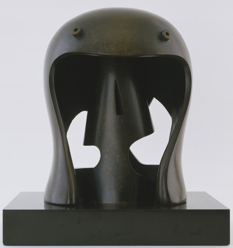Henry Moore. Two-Piece Reclining Figure: Maquette Number 1. 1960