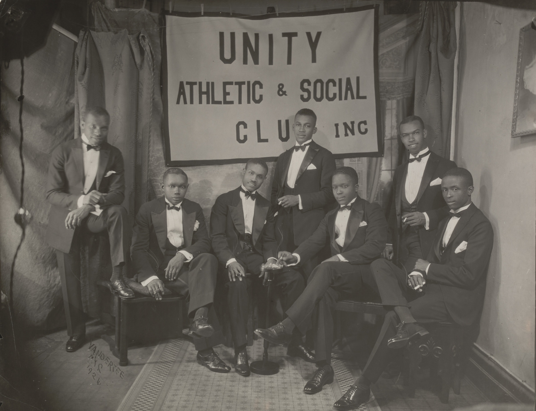 James Van Der Zee. Unity Athletic and Social Club, Inc.. 1926
