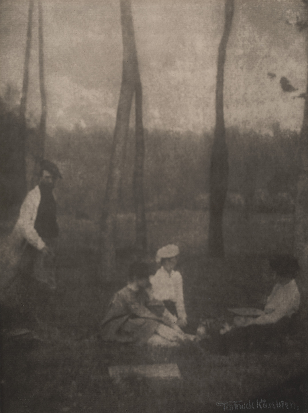 Gertrude Käsebier. Serbonne. 1900