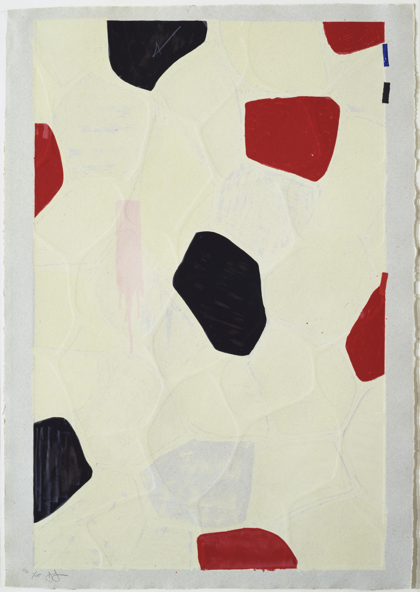 Jasper Johns. Four Panels from Untitled 1972. 1973–74, published